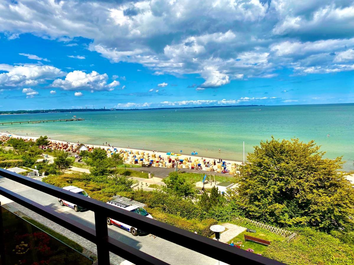 Studio Mit Panorama-Meerblick Und Direkter Strandlage In Scharbeutz Kültér fotó