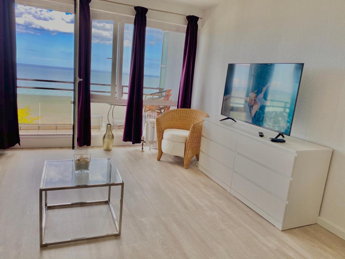Studio Mit Panorama-Meerblick Und Direkter Strandlage In Scharbeutz Kültér fotó