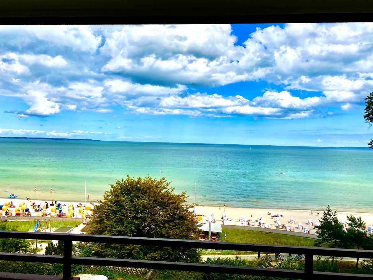 Studio Mit Panorama-Meerblick Und Direkter Strandlage In Scharbeutz Kültér fotó