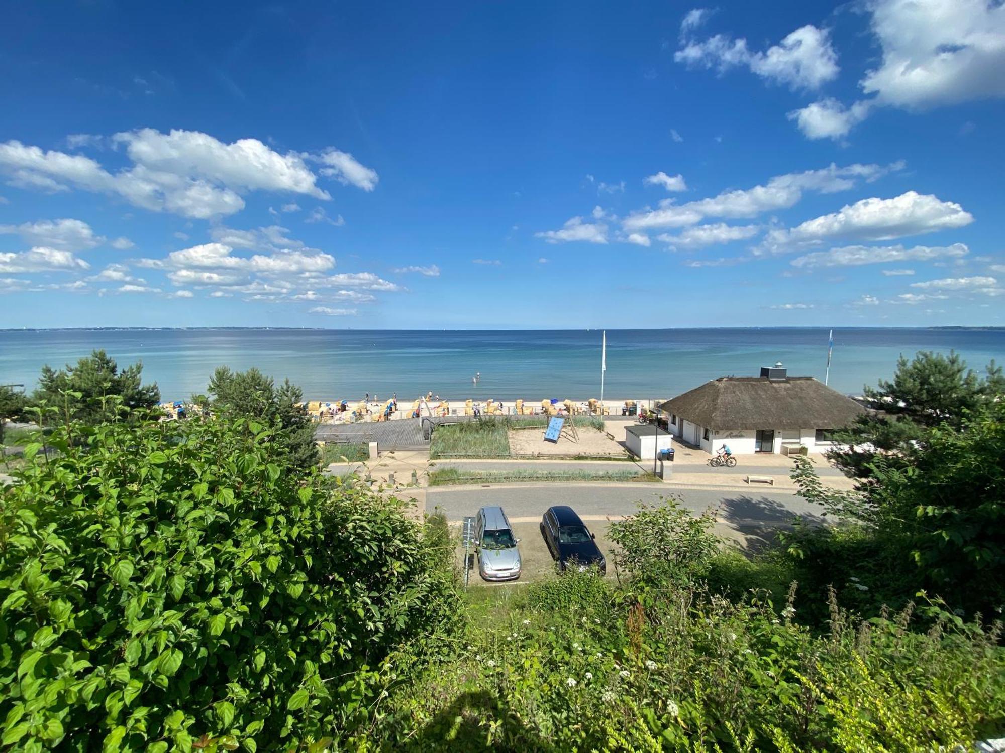 Studio Mit Panorama-Meerblick Und Direkter Strandlage In Scharbeutz Kültér fotó